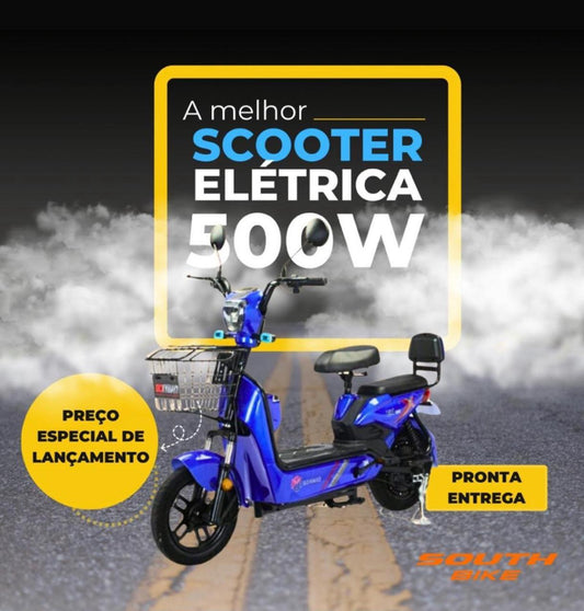 Bicicleta elétrica 500W