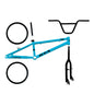 Quadro 20 bmx gta flip azul e preto com kit (par de aro, guidao, garfo e canote)
