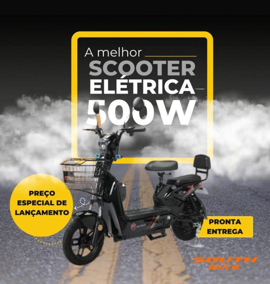 Bicicleta elétrica 500W