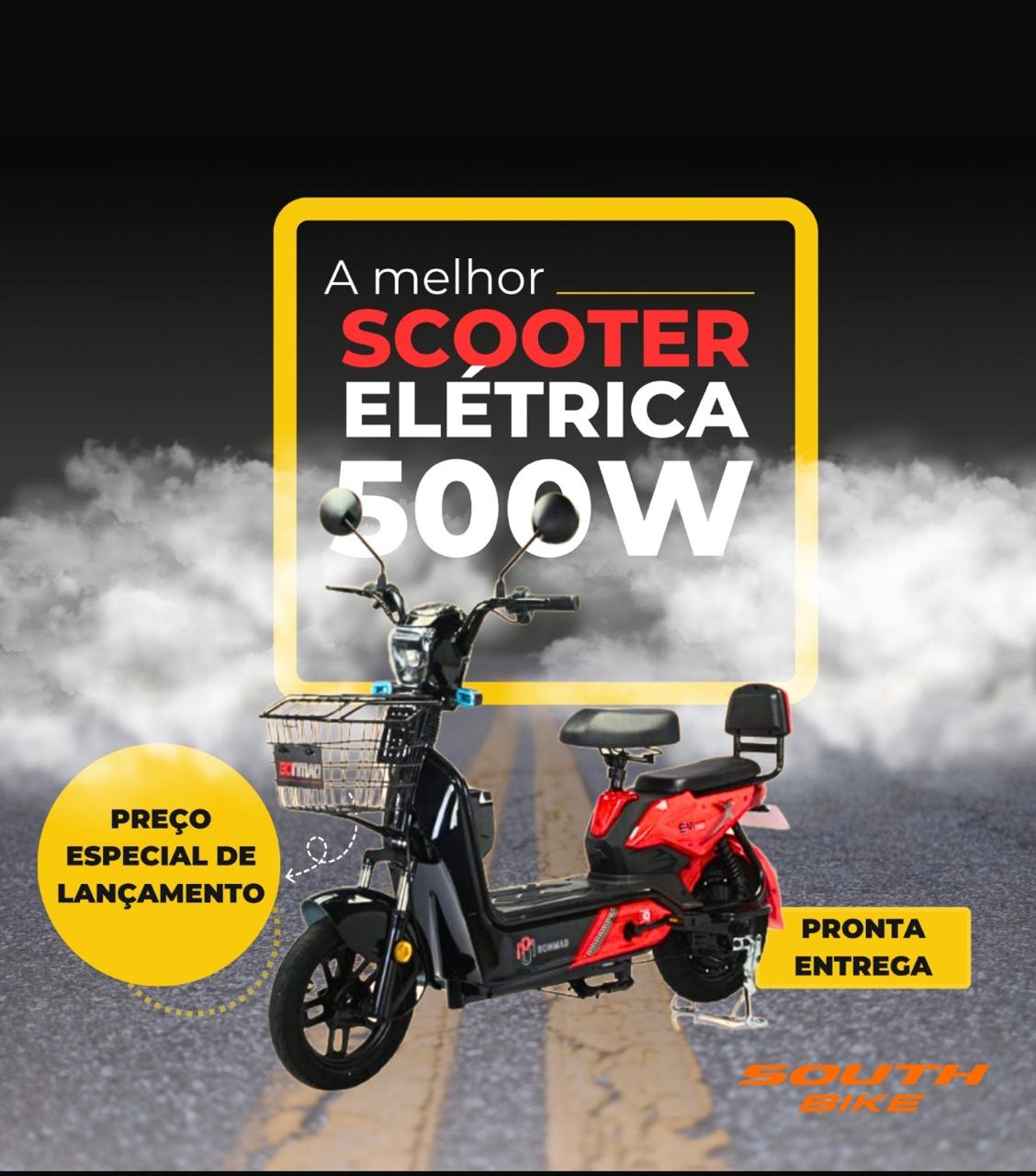Bicicleta elétrica 500W